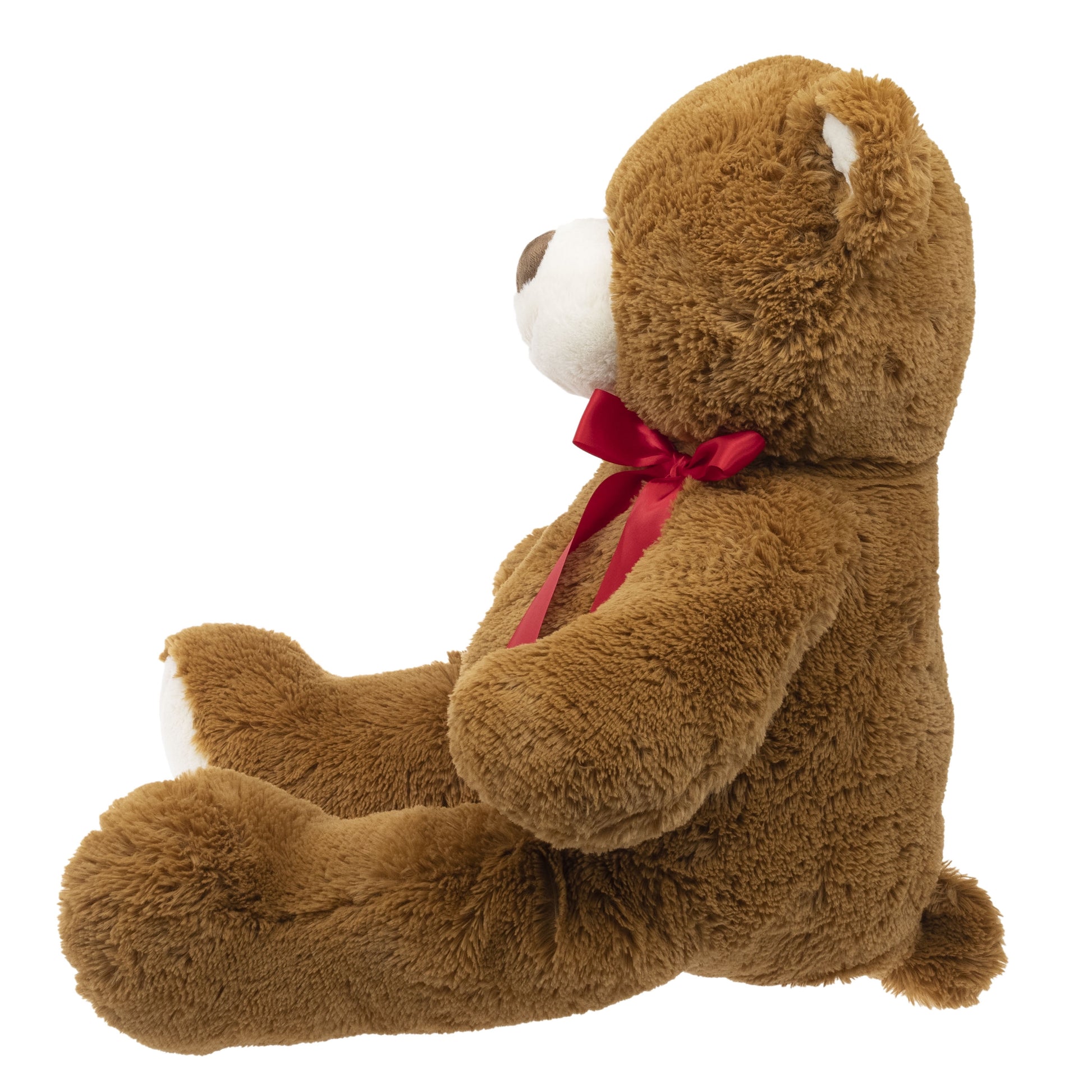 33 Inch Jumbo Plush Brown Bear with Red Ribbon 🤩🌟🌟🌟