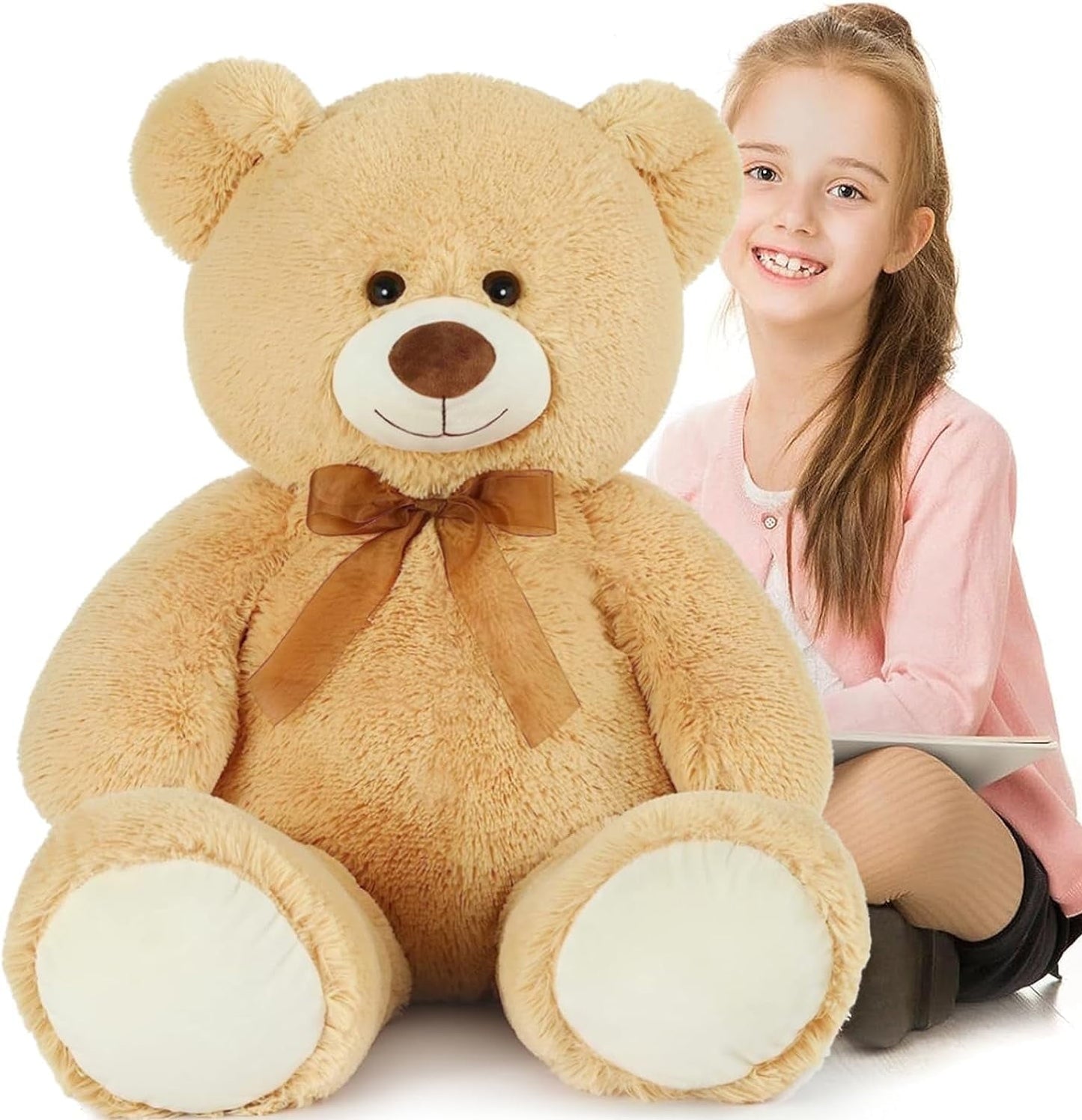 35.4" Giant Teddy Bear Soft Stuffed 😍😍😍💖💕