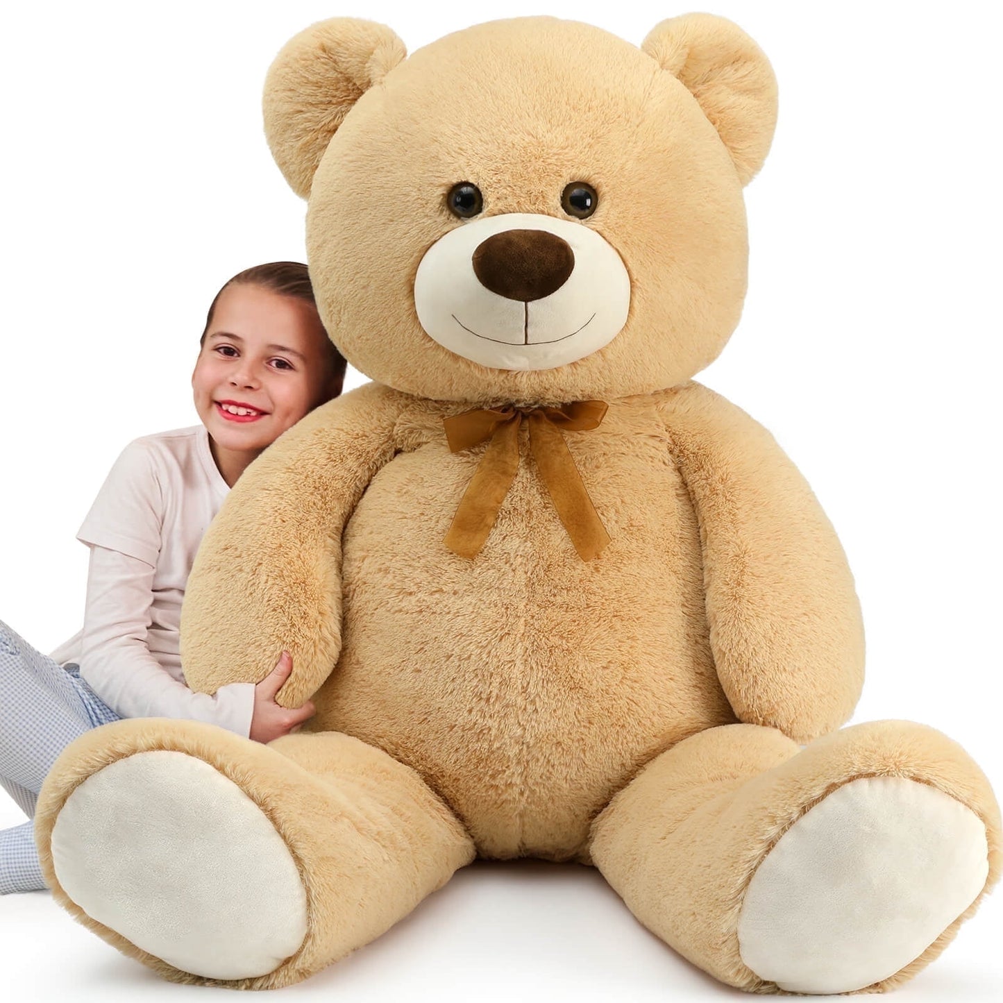 35.4" Giant Teddy Bear Soft Stuffed 😍😍😍💖💕