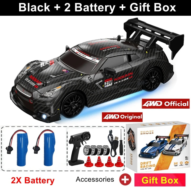 RC Drift Car Remote Control GTRPRO AE86PRO Model 4X4 Racing RTR Radio Truck Vehicle Toy Gift for Boy Girl Children Kid Adult