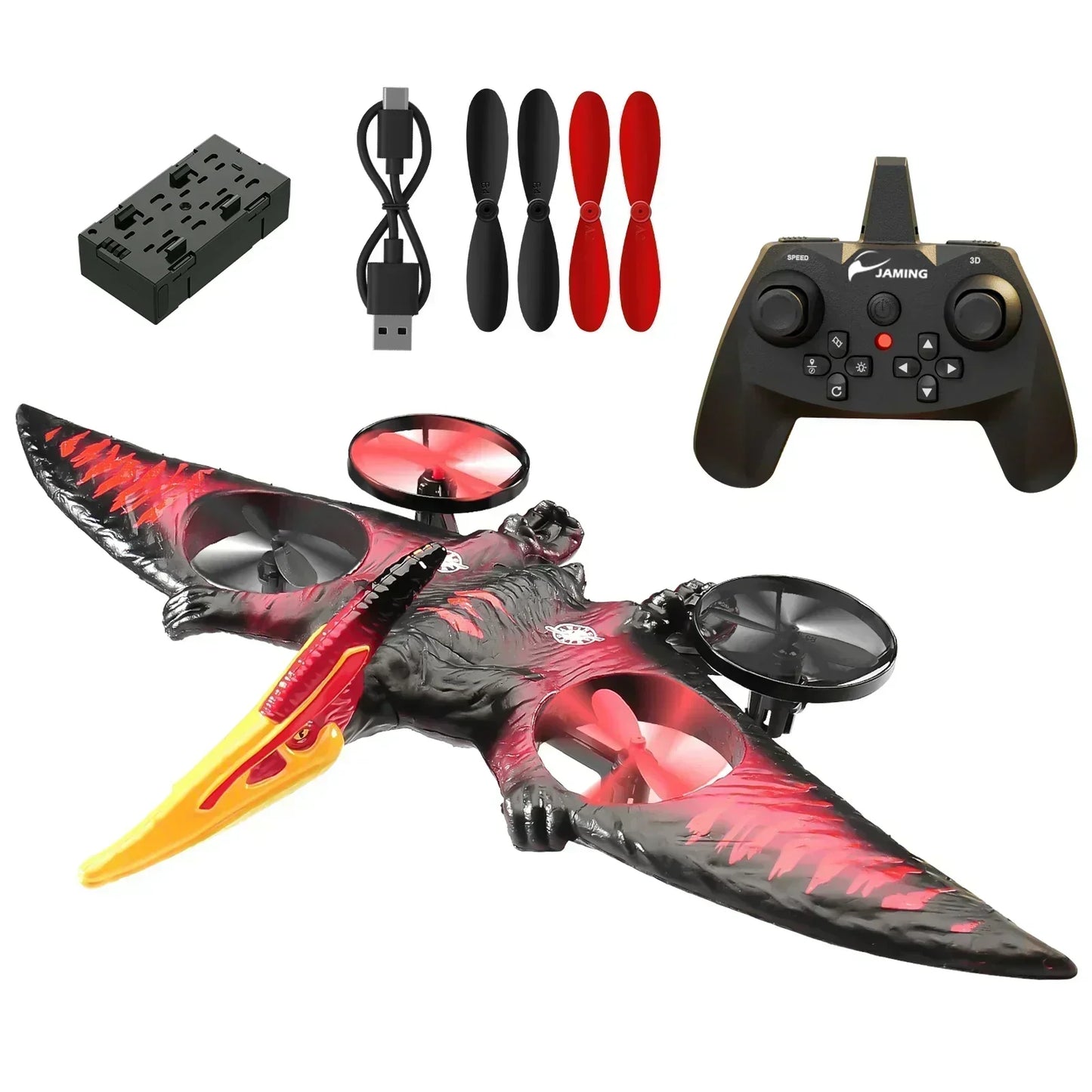 AIR FORCE FIGHTER1 Airplane With 2.4G Remote Control Aircraft Gravity Sensing Aircraft Glider with Light EPP 