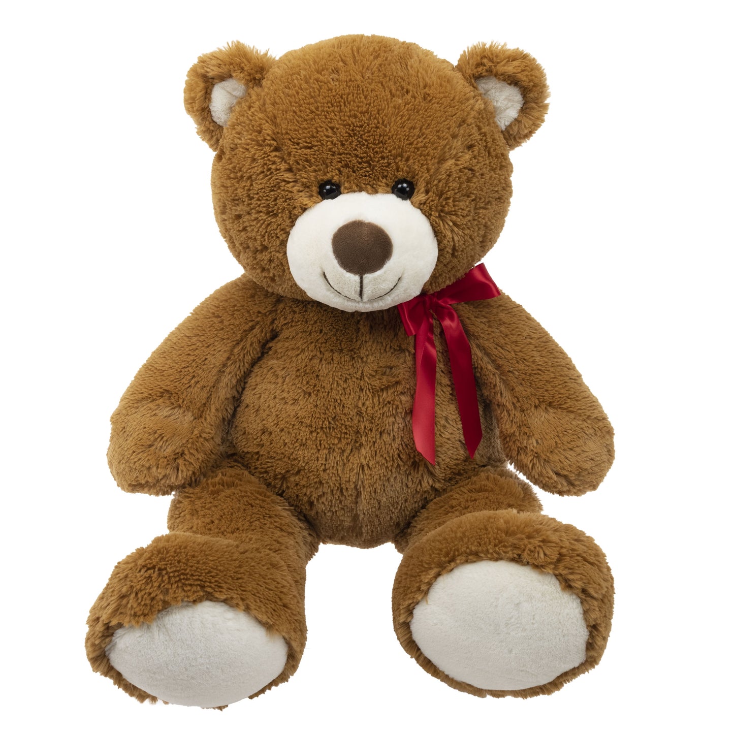 33 Inch Jumbo Plush Brown Bear with Red Ribbon 🤩🌟🌟🌟