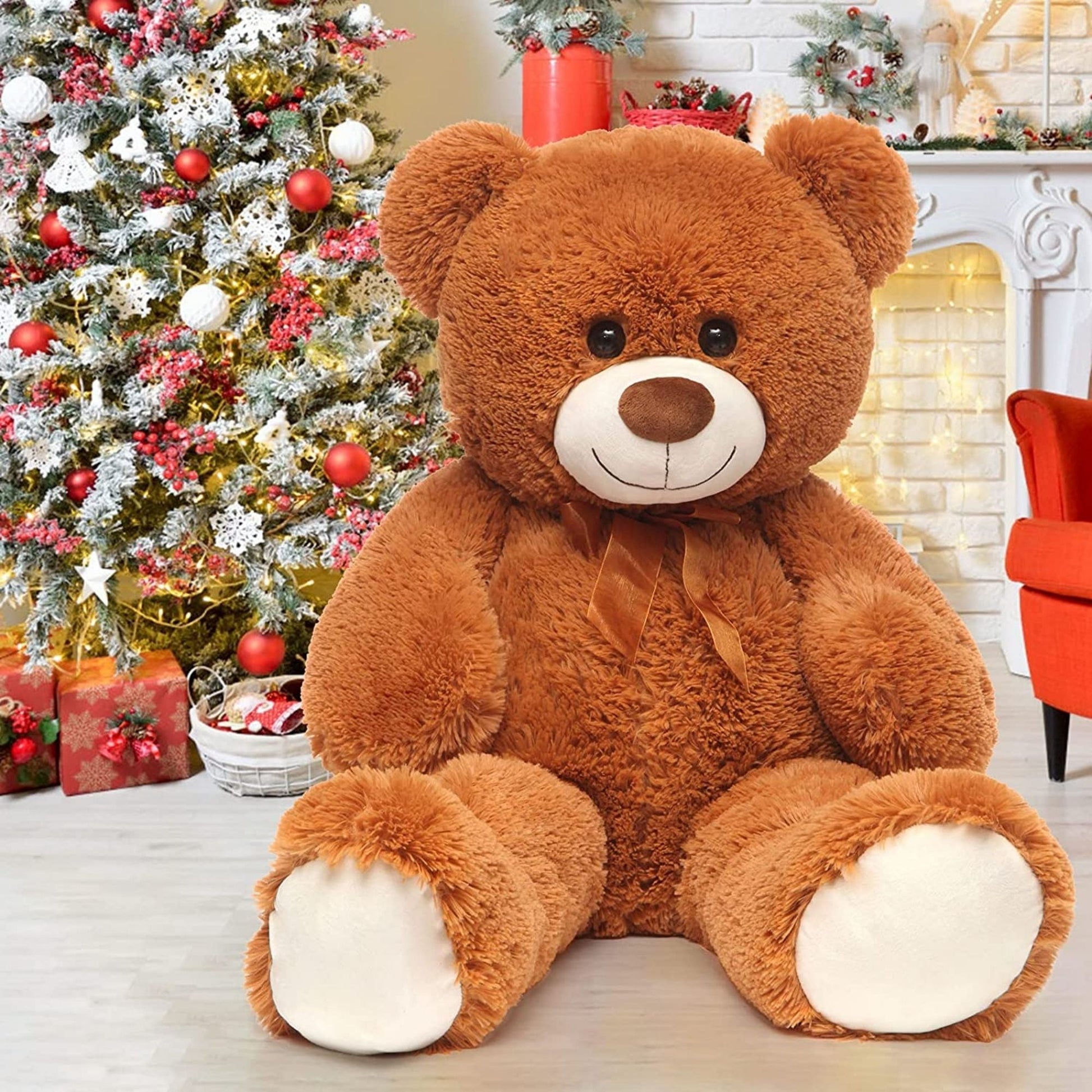 35.4" Giant Teddy Bear Soft Stuffed 😍😍😍💖💕