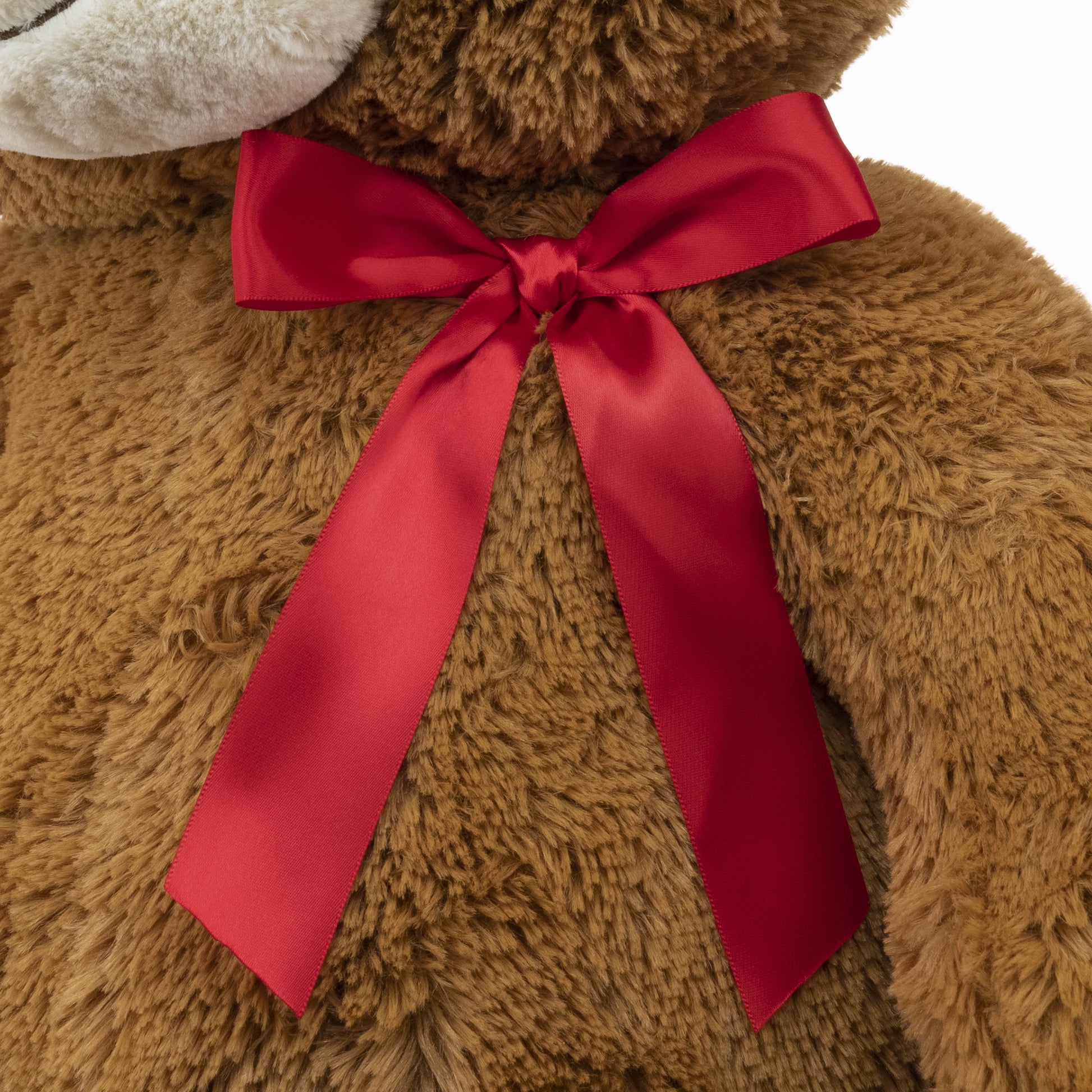 33 Inch Jumbo Plush Brown Bear with Red Ribbon 🤩🌟🌟🌟